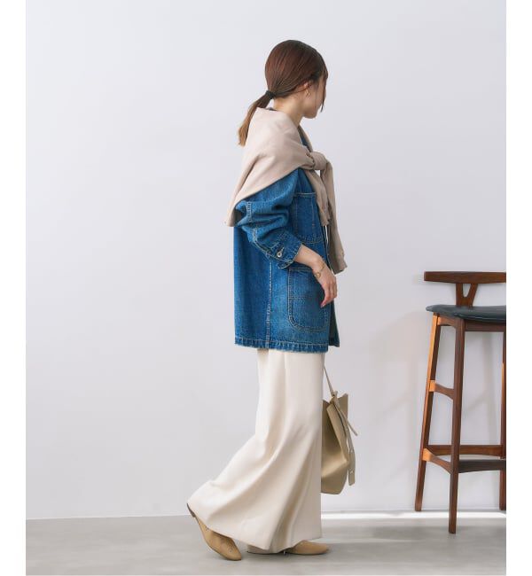  「ディープカットスタッズフラットシューズ」|その他|