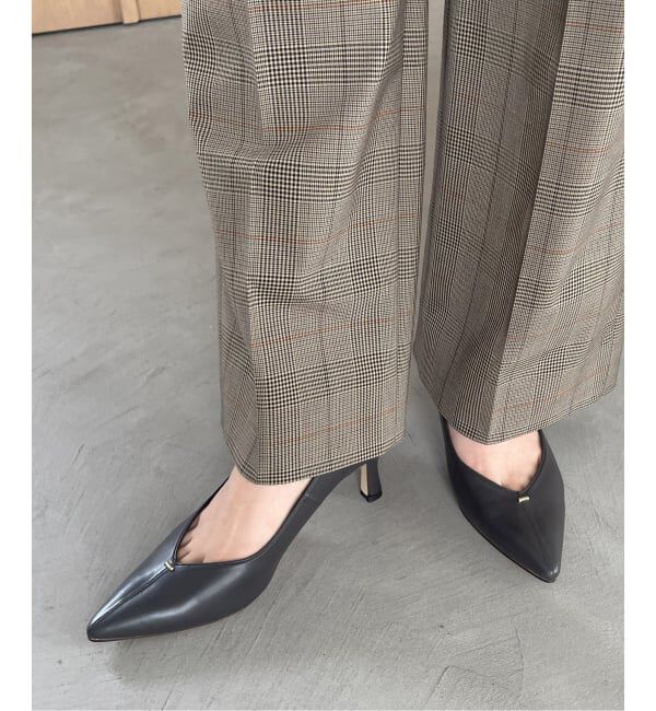  「≪追加≫6.5cm Vカットシームパンプス」|パンプス|