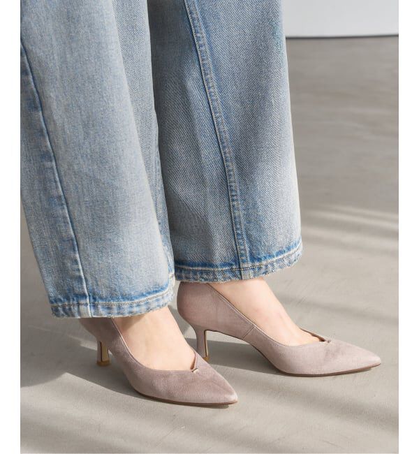  「≪追加≫6.5cm Vカットシームパンプス」|パンプス|