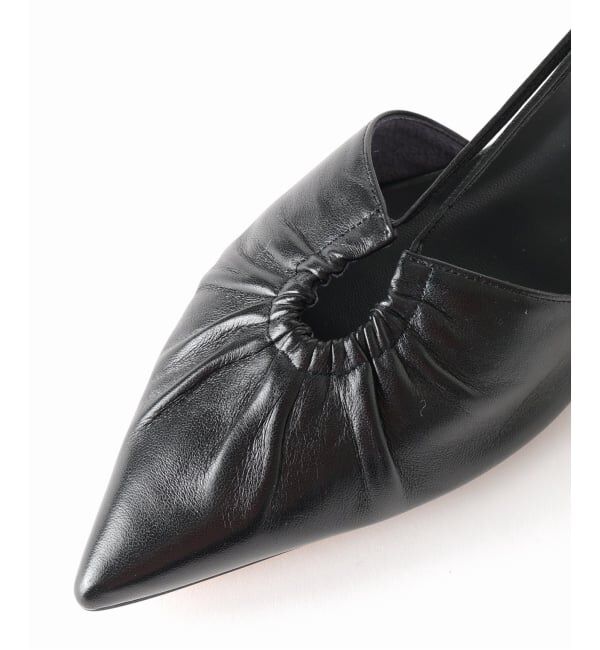 GRISE「《追加》GRISEレザーポインテッドギャザーセパレート」|その他|