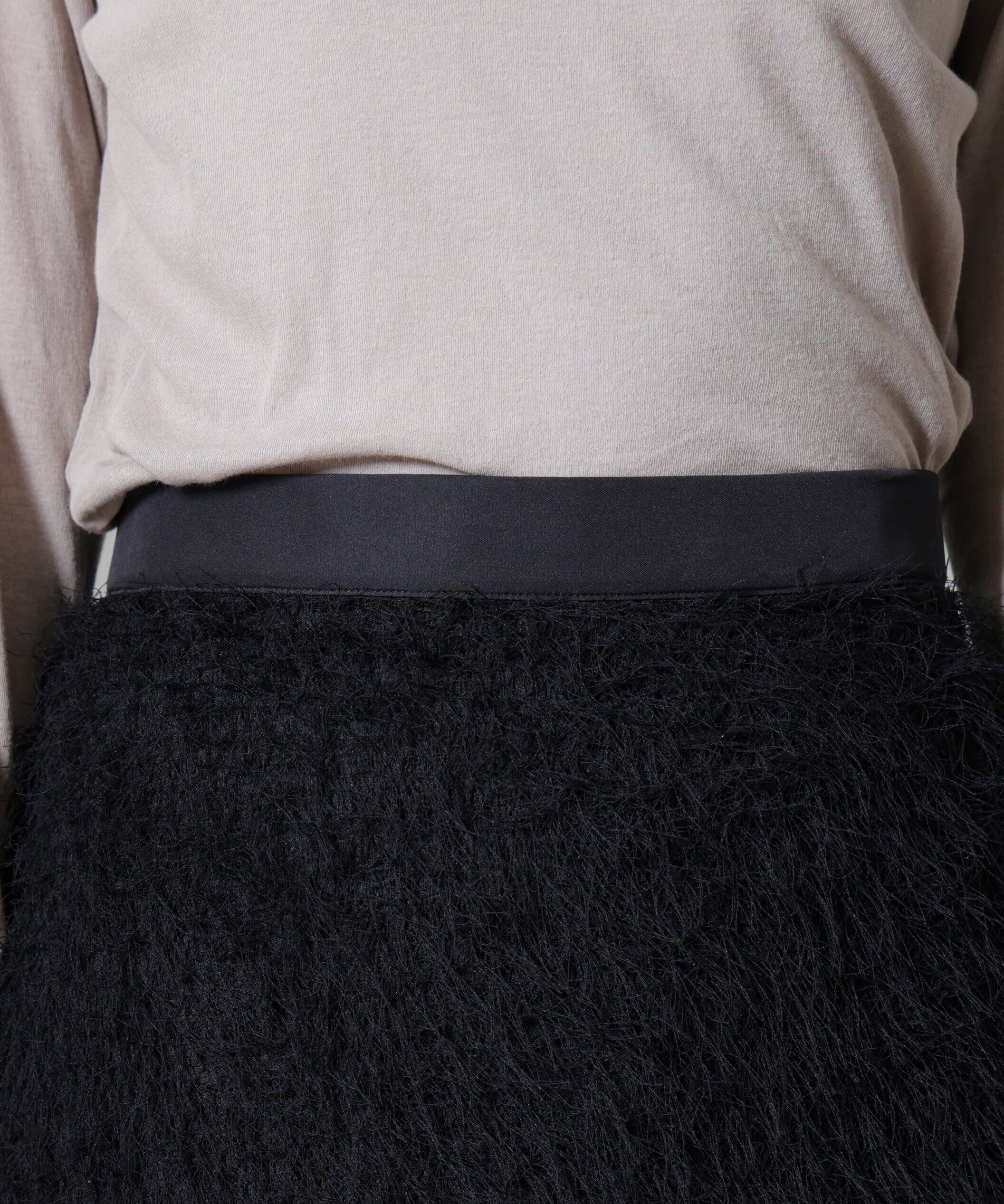 nano･universe「フリンジジャガードIラインスカート(セットアップ可)」|スカート|