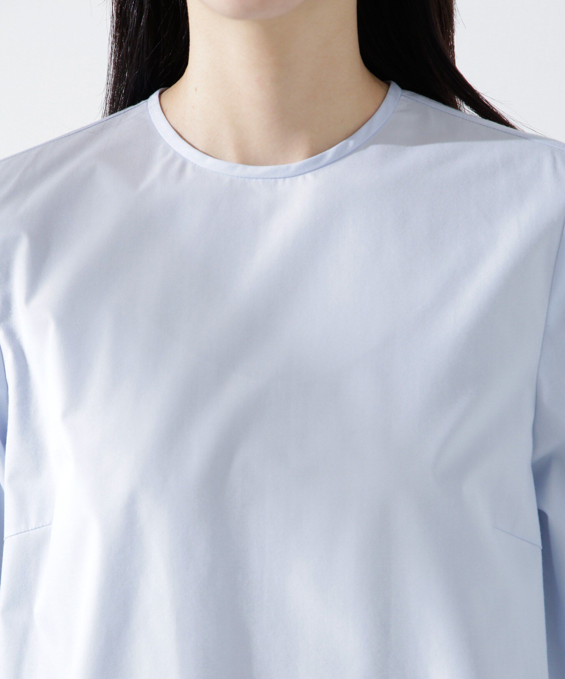 nano･universe「タイプライターボリュームスリーブブラウス」|シャツ・ブラウス|