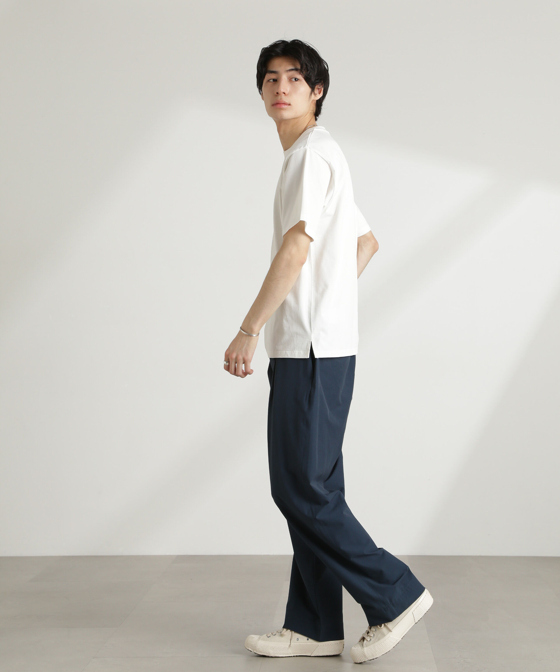 nano･universe「ナノベアTシャツ 半袖」|Tシャツ・カットソー|