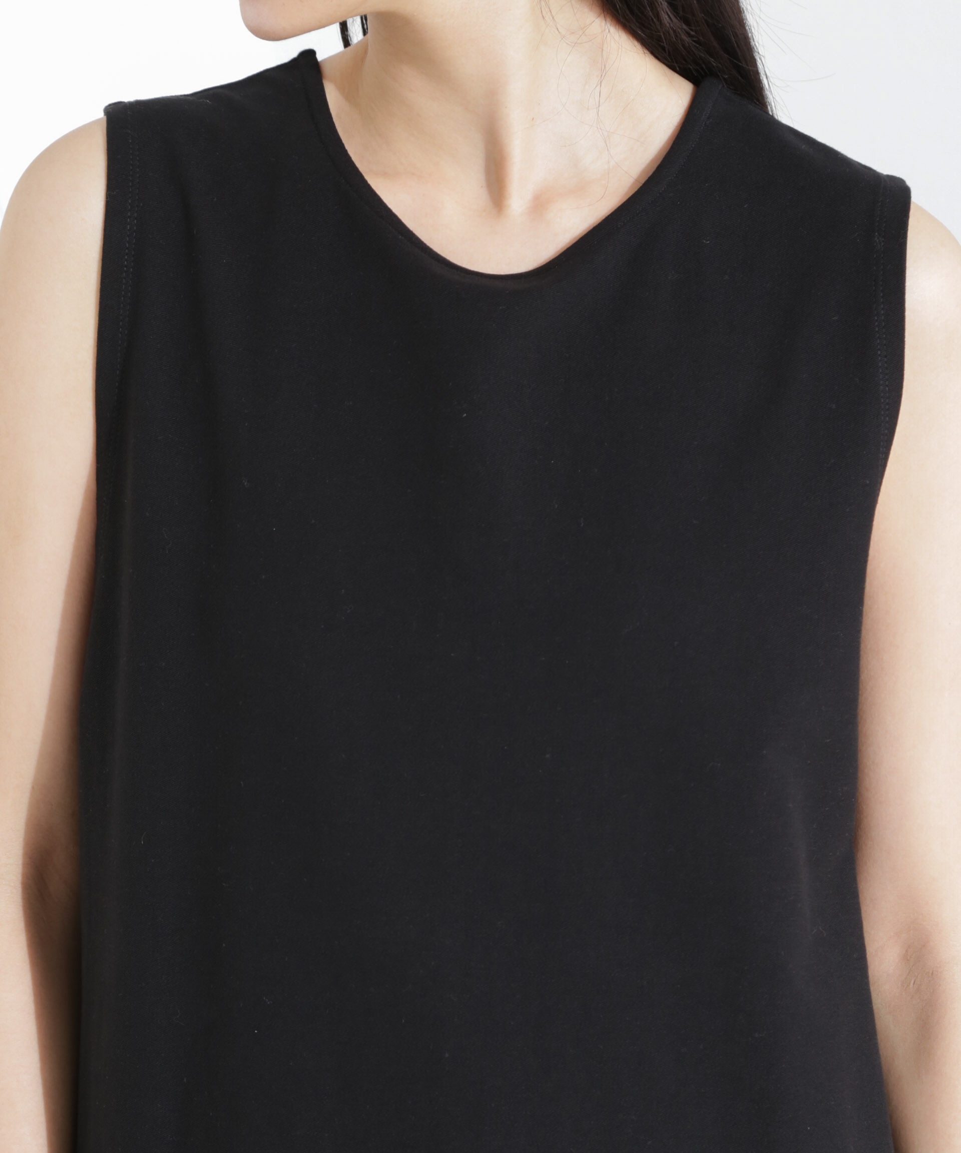 nano･universe「「MC」coveross(R)ツイル調 冷感プレーティング天竺ワンピース」|ワンピース|