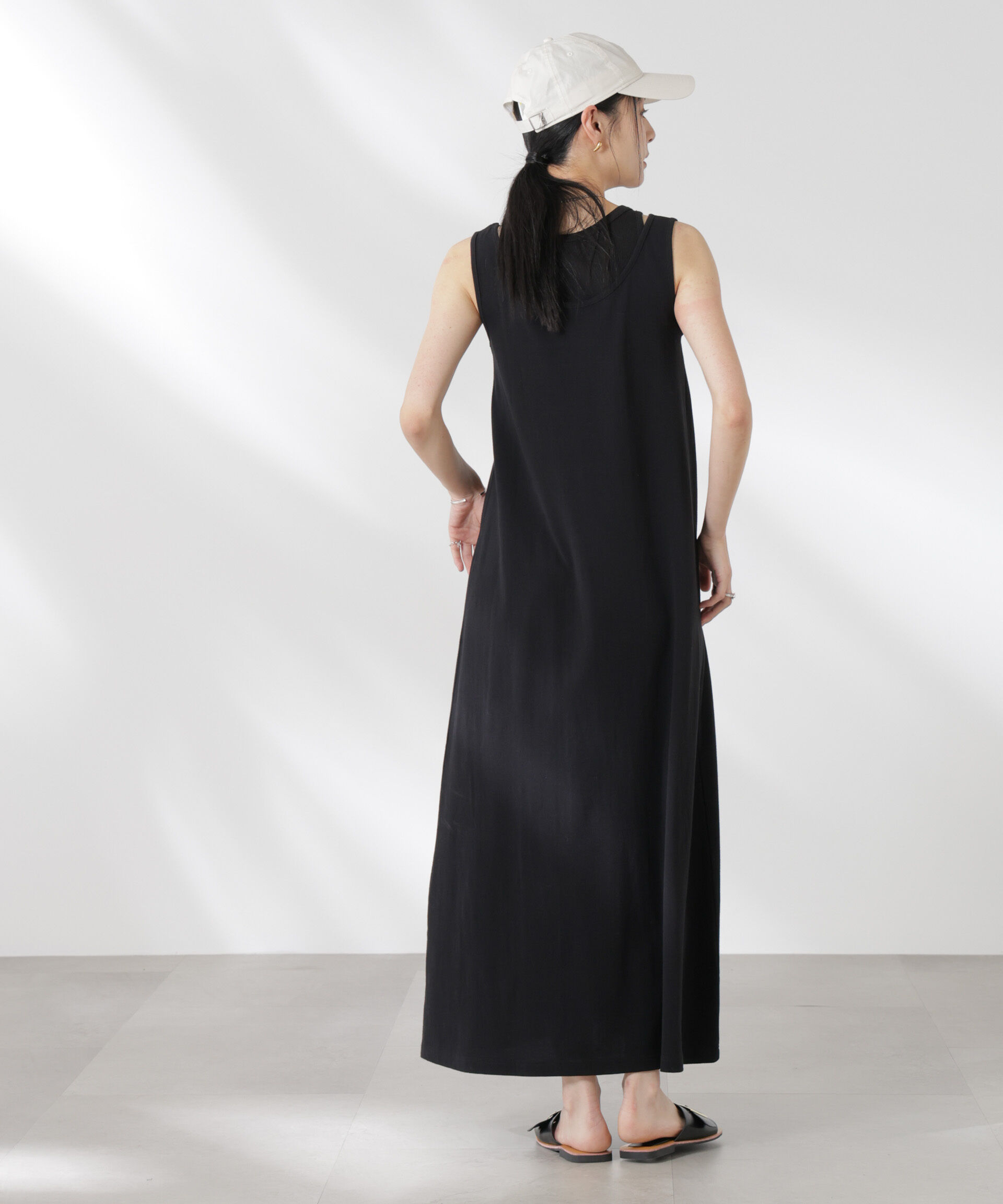 nano･universe「カップ付きアシメタンクレイヤードワンピース」|ワンピース|