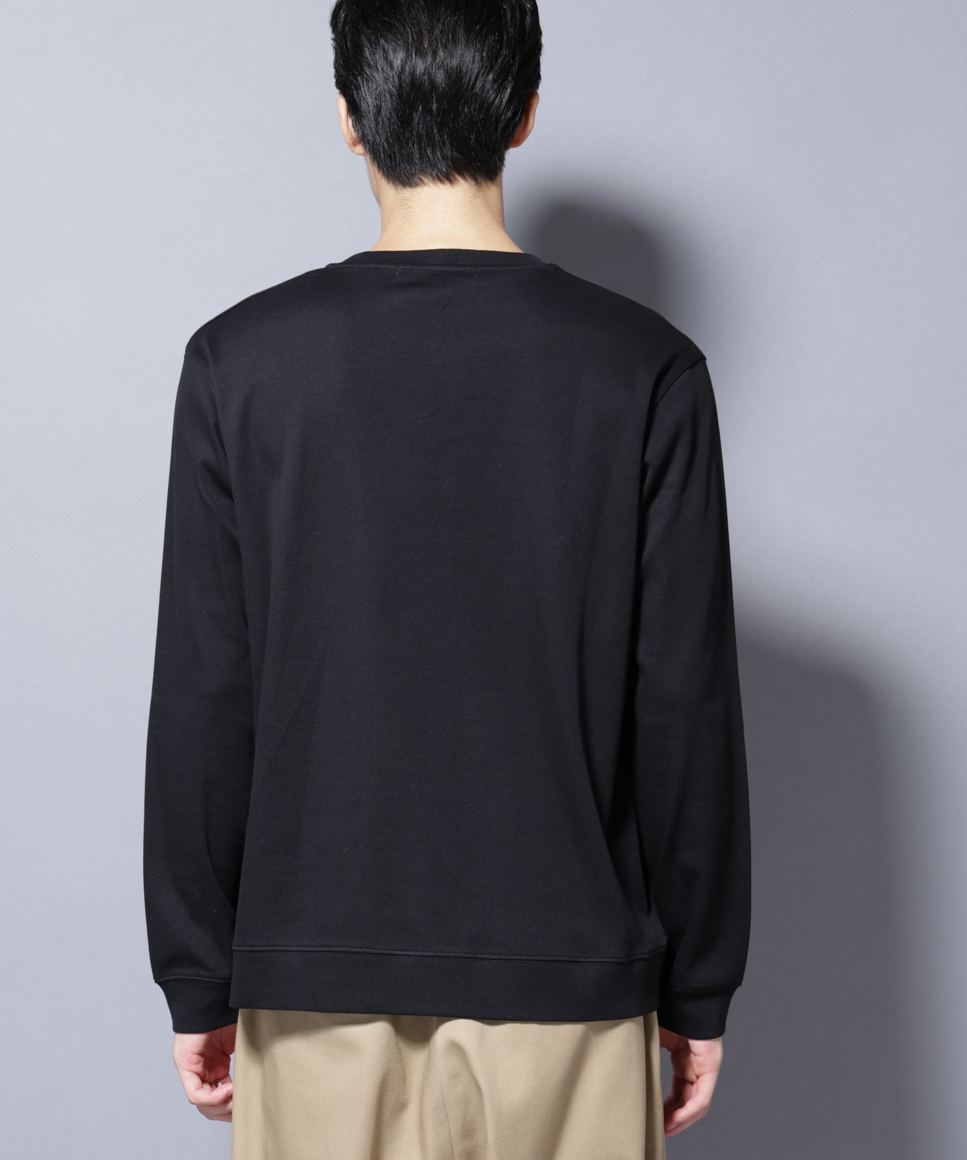 nano･universe「「FORMAL JERSEY」 クルーネックカットソー長袖」|Tシャツ・カットソー|