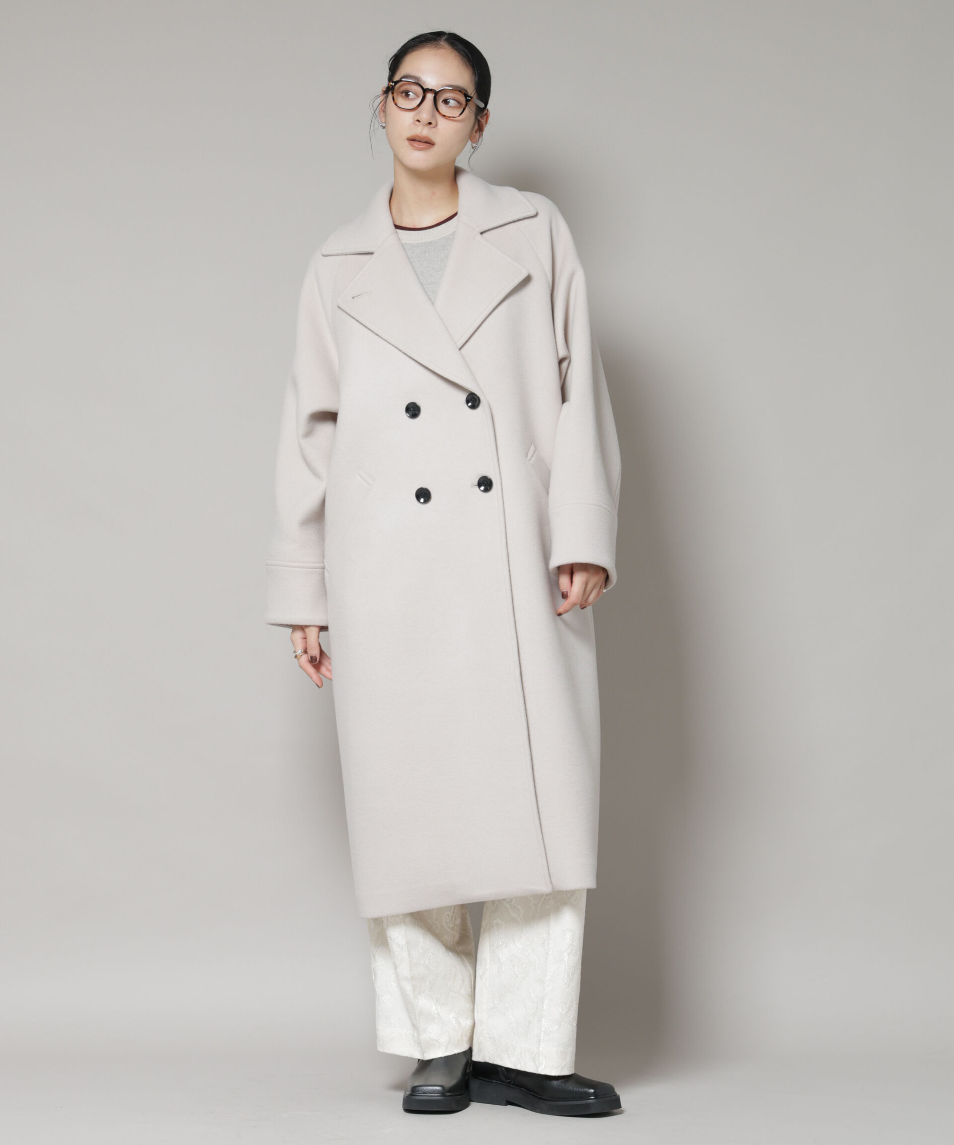 nano･universe「WooLoop コクーンダブルコート」|その他|