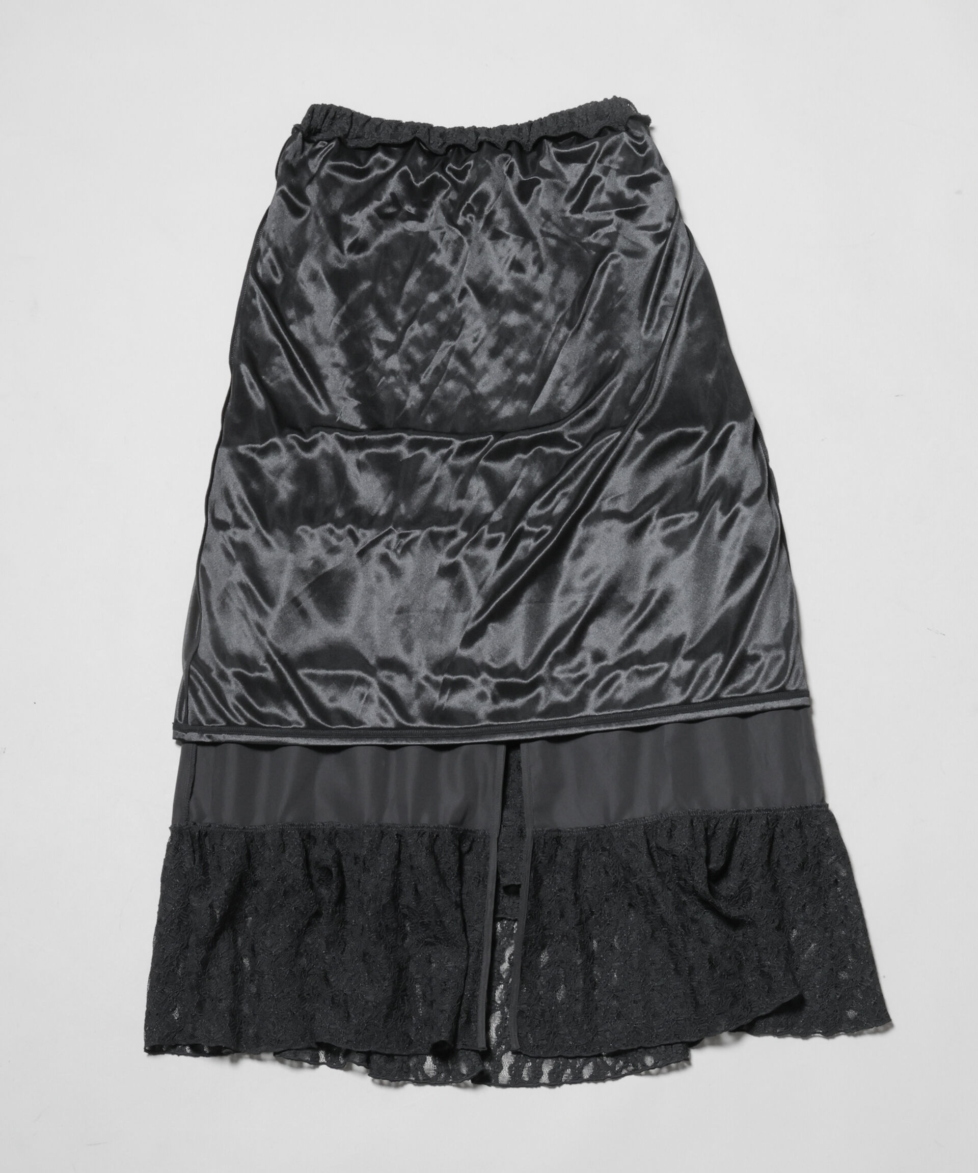 nano･universe「ティアードフリルレーススカート」|スカート|