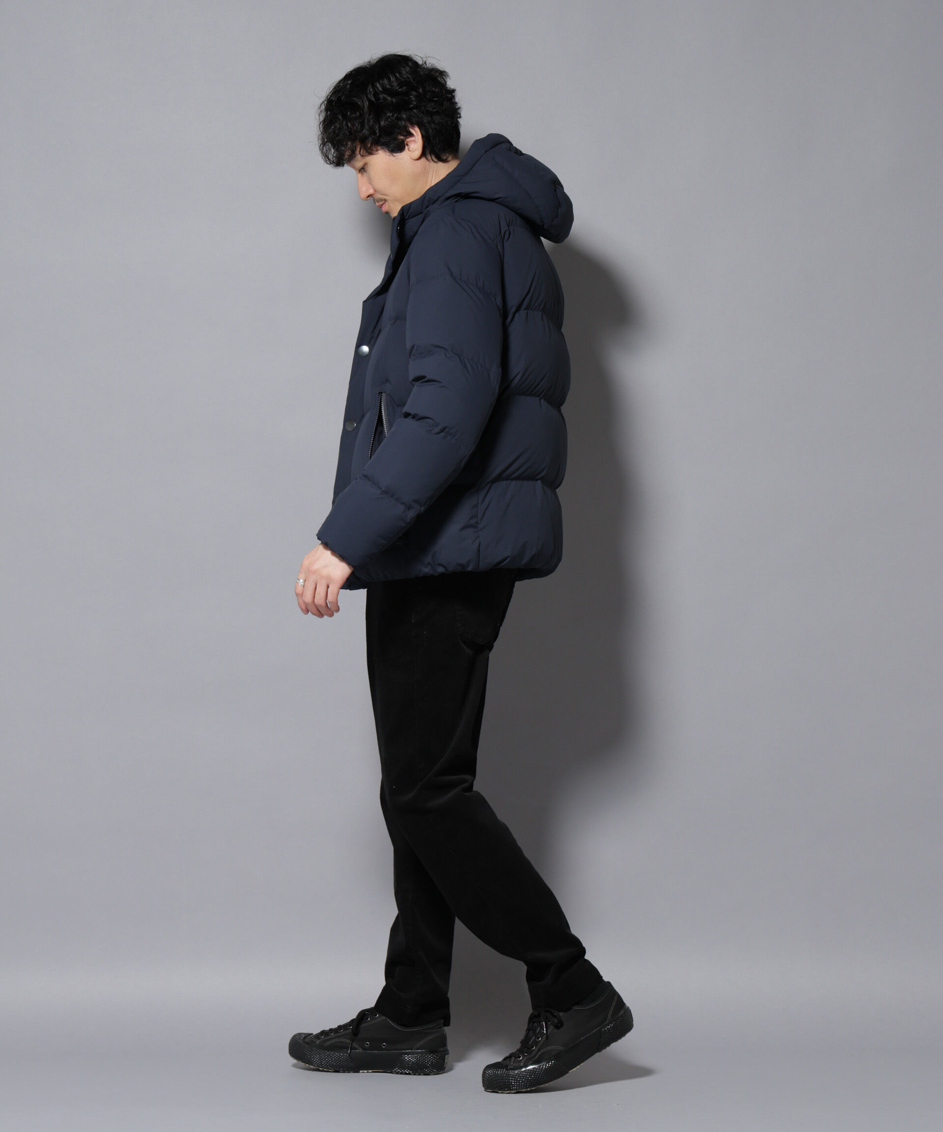 nano･universe「anewdown(R)フルダルステッチフーデット撥水ダウン」|ダウン|