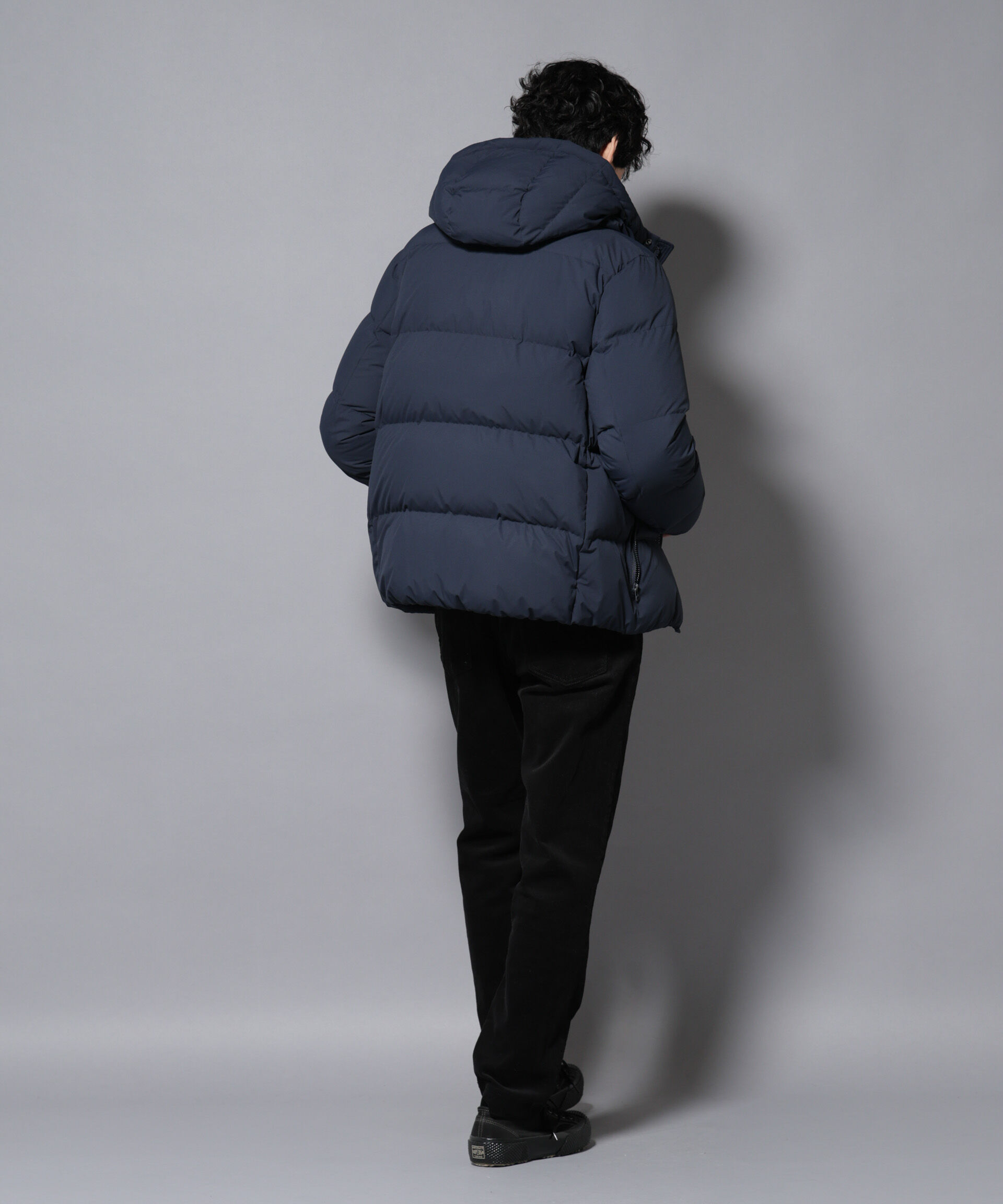 nano･universe「anewdown(R)フルダルステッチフーデット撥水ダウン」|ダウン|