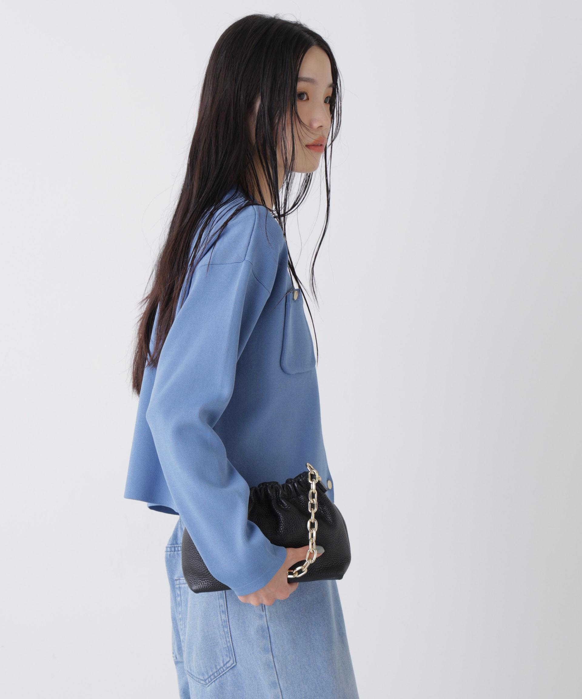 nano･universe「洗濯機洗可UVカット総針ニットカーディガン」|ニット・セーター|