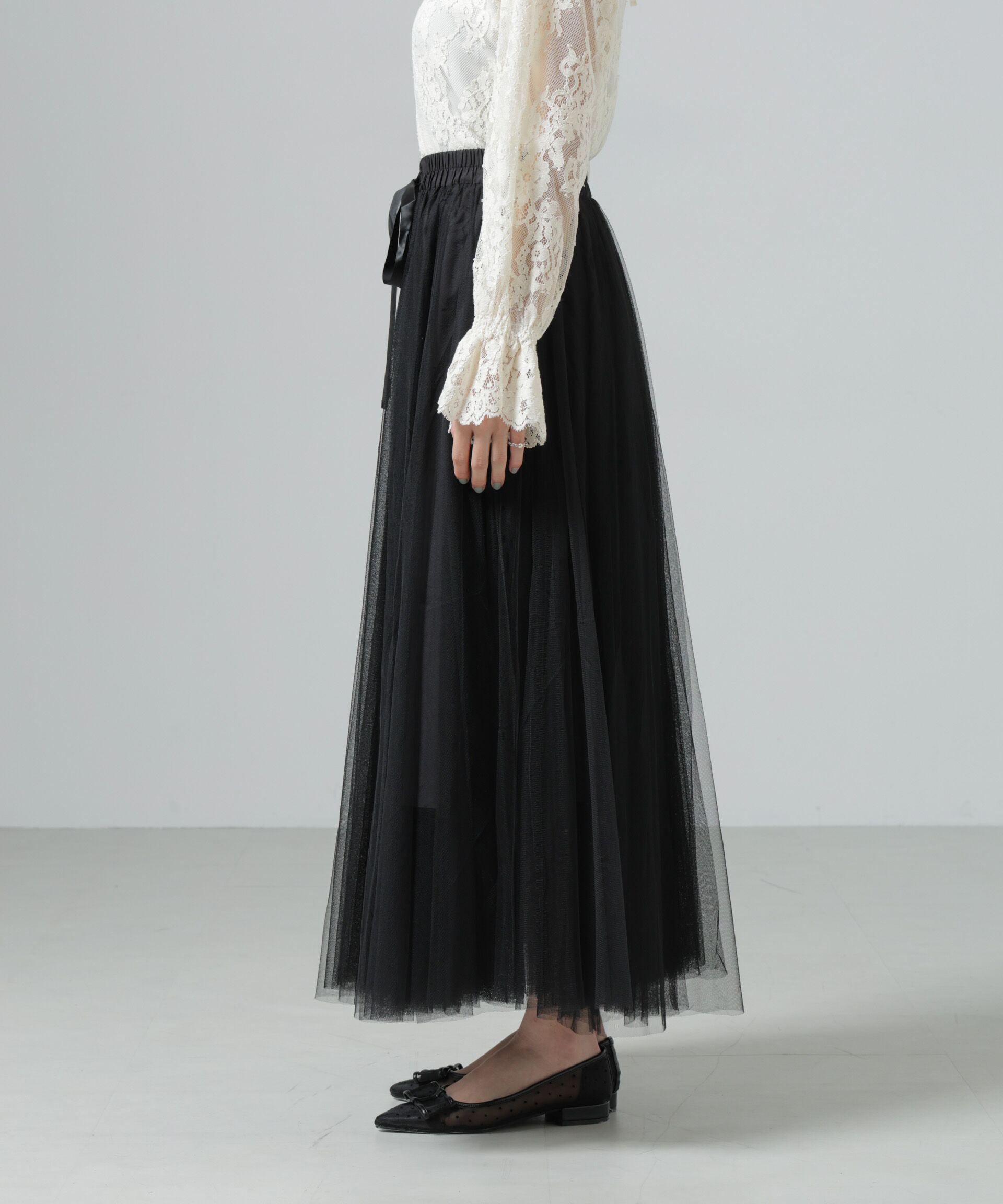 nano･universe「CHOKLATE PARIS/ベーシックチュールスカート」|スカート|