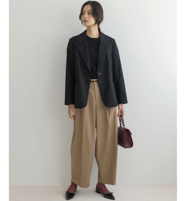 組曲「【加藤ローサさん着用】ハンサムツイル ジャケット」|テーラードジャケット|