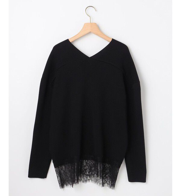 組曲「レースモチーフニットプルオーバー」|ニット・セーター|