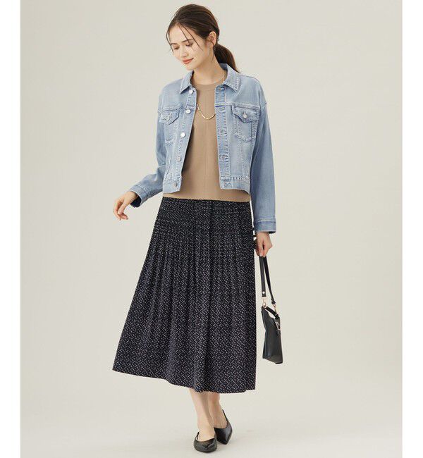 自由区「【セットアップ対応・洗える】レーヨンストレッチプルオーバー ニット」|ニット・セーター|