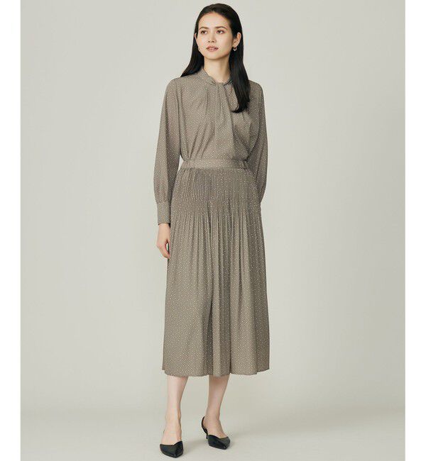 自由区「【セットアップ対応】ライトサテンプリーツ スカート」|スカート|