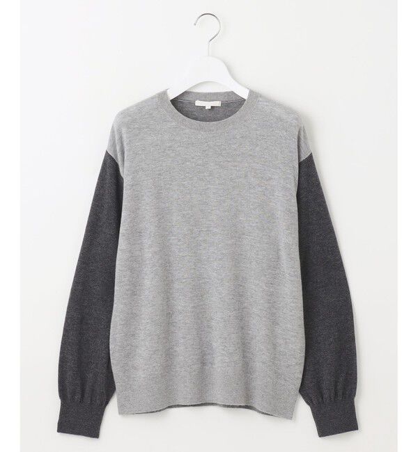 自由区「【カタログ掲載】ファインウールカシミヤクルーネック ニット」|ニット・セーター|