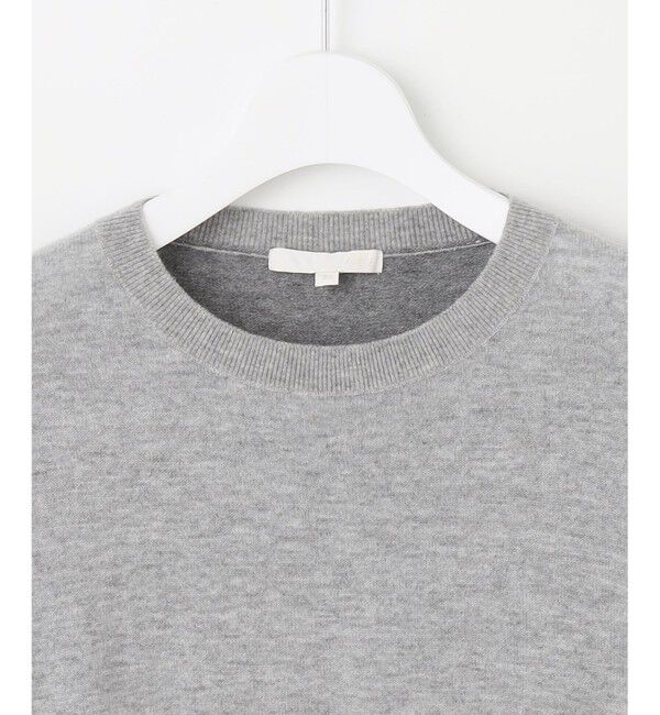 自由区「【カタログ掲載】ファインウールカシミヤクルーネック ニット」|ニット・セーター|