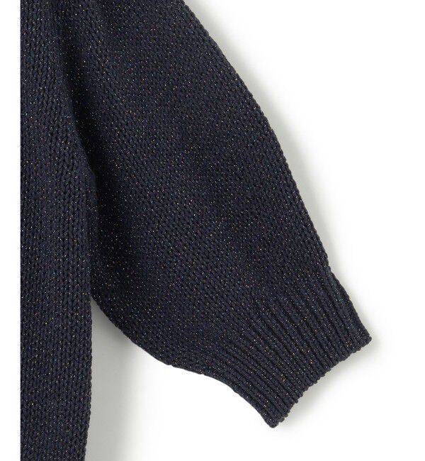 23区「【洗える】ルレックスバルキー ラメニット」|ニット・セーター|