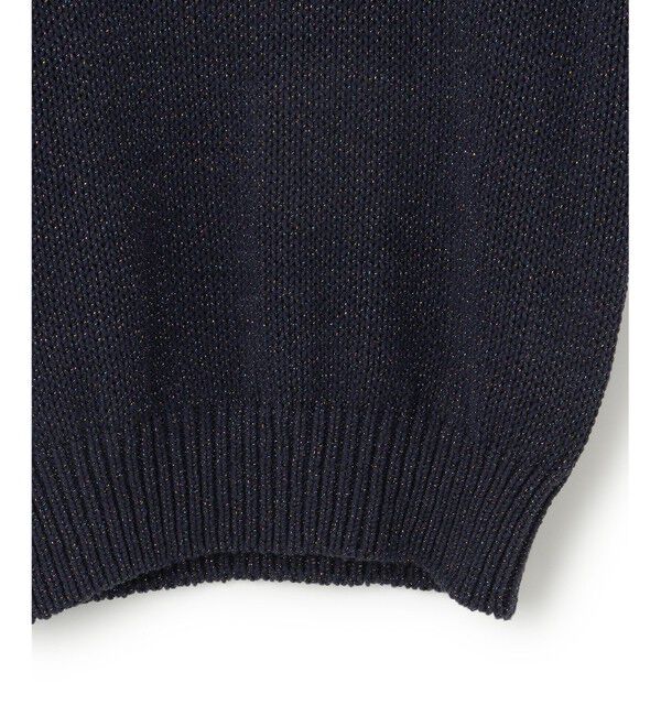 23区「【洗える】ルレックスバルキー ラメニット」|ニット・セーター|