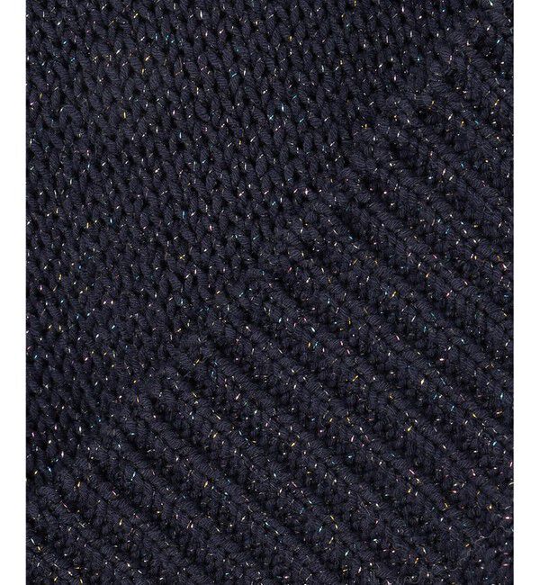 23区「【洗える】ルレックスバルキー ラメニット」|ニット・セーター|