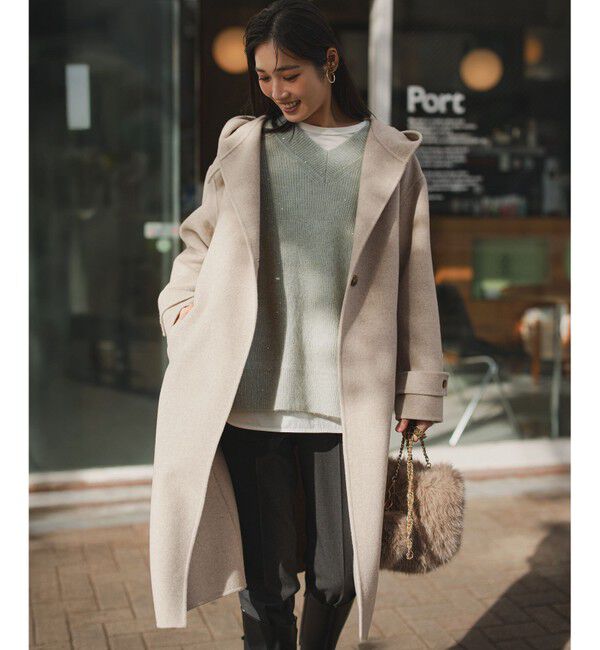 23区「【見上愛さん着用】フェイクファー チャーム バッグ」|ショルダー・メッセンジャー|