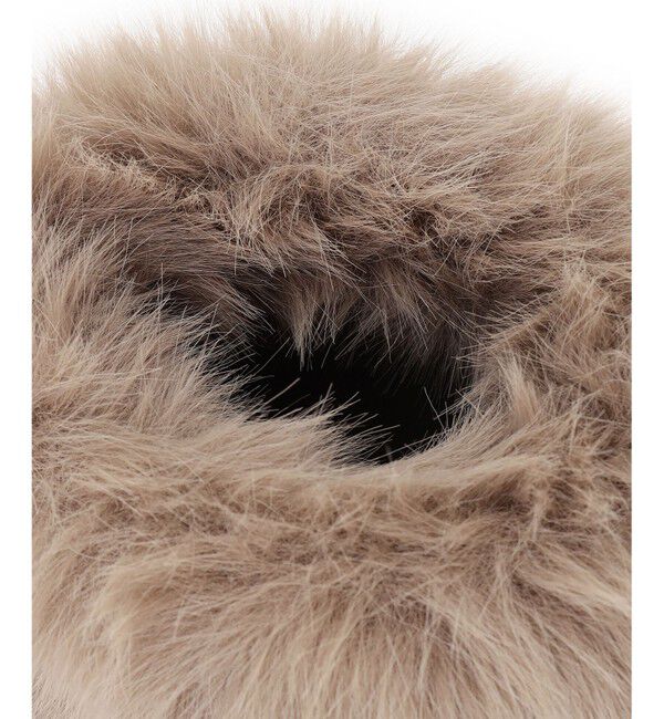 23区「【見上愛さん着用】フェイクファー チャーム バッグ」|ショルダー・メッセンジャー|