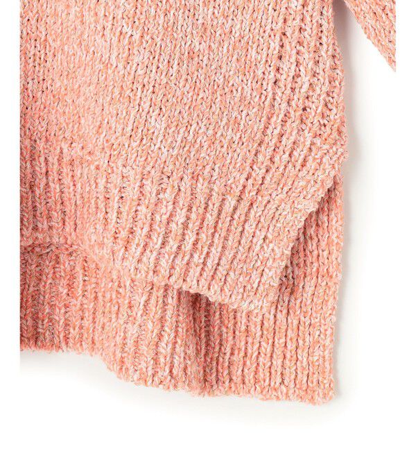 23区「コットンコードミックス クロップド ニット」|ニット・セーター|