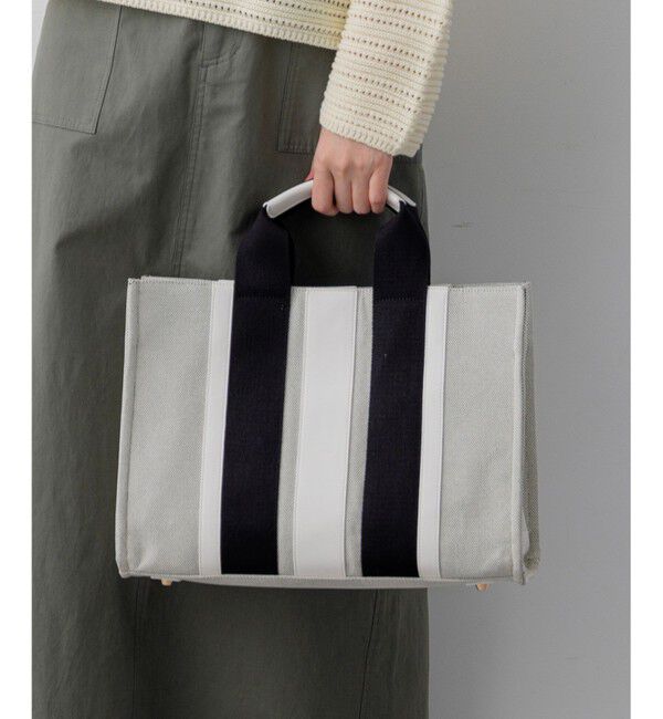 23区「ストライプキャンバス トートバッグ」|トートバッグ|ﾗｲﾄｸﾞﾚ