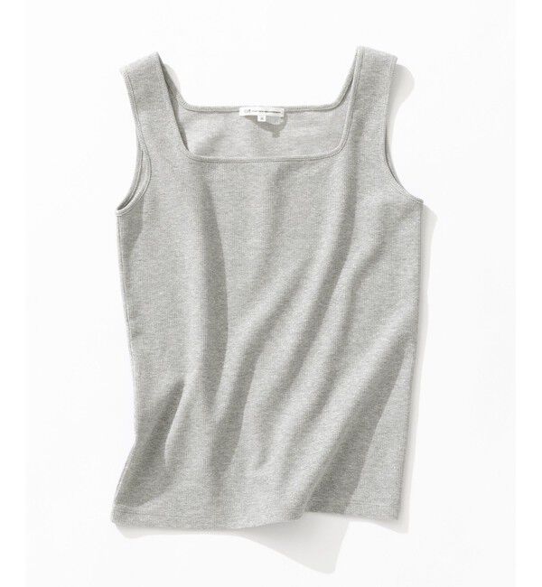 23区「シャイニーリブ スクエアネック タンクトップ」|タンクトップ|ﾗｲﾄｸﾞﾚ