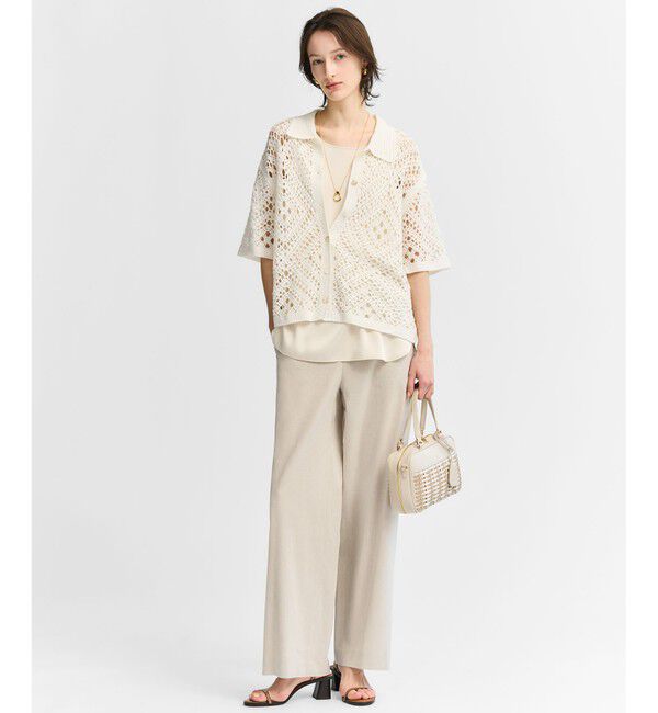 23区「バスケットメッシュ ボストンバッグ」|ボストンバッグ|