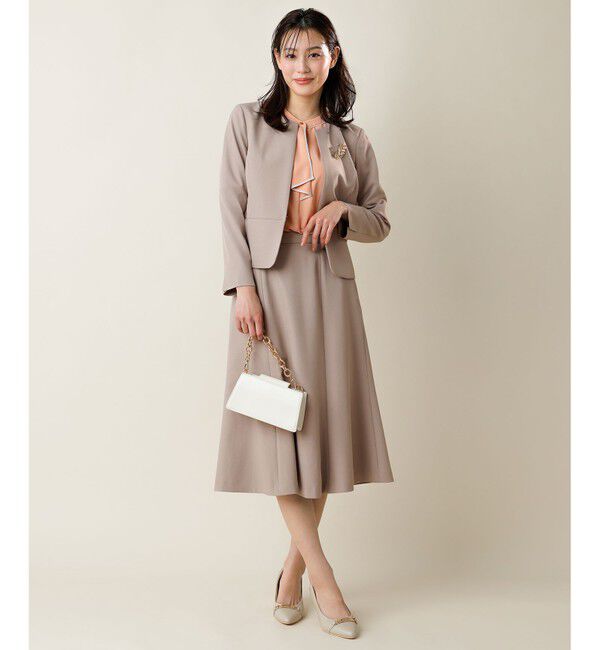 ANY SIS「【洗える】バイカラーラッフルボウ ブラウス」|シャツ・ブラウス|