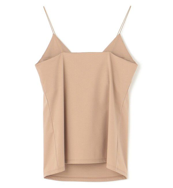 BEIGE,「【洗える・Precious 7月号掲載】ABELIA / コットンVラインカップ付きキャミソール」|Tシャツ・カットソー|