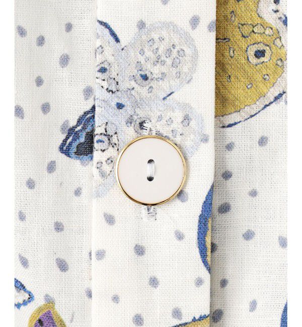 GRACE CONTINENTAL「バティックプリントオフショルトップ」|Tシャツ・カットソー|