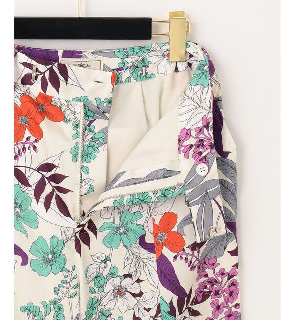  「ボタニカルプリントワイドパンツ」|その他|