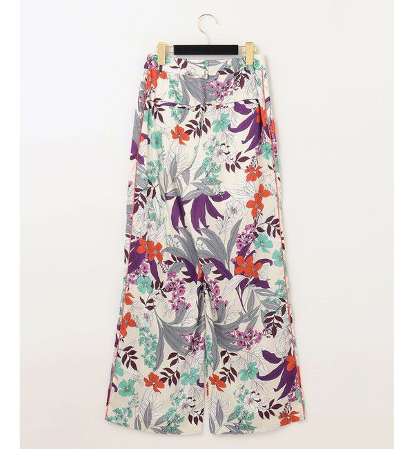  「ボタニカルプリントワイドパンツ」|その他|