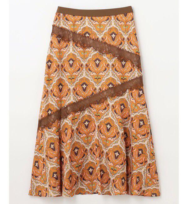 GRACE CONTINENTAL「レース切替マーメイドスカート」|スカート|