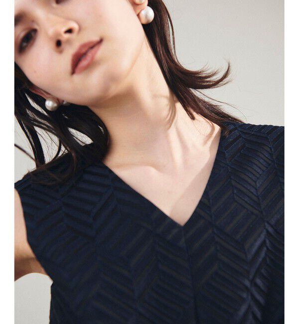 Grace Class「キカジャガードタックドレス」|ドレス|