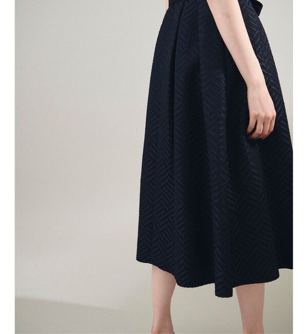 Grace Class「キカジャガードタックドレス」|ドレス|