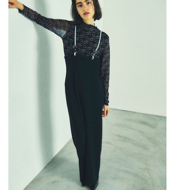 Diagram「ワイドストレートサロペット」|オールインワン|