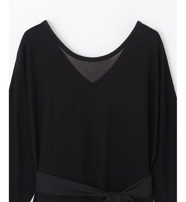 Grace Class「ニットブラックドレス」|ワンピース|