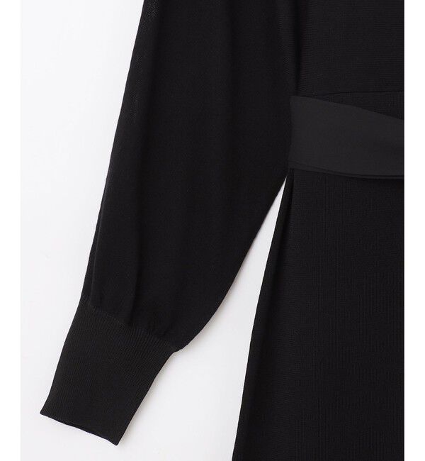 Grace Class「ニットブラックドレス」|ワンピース|