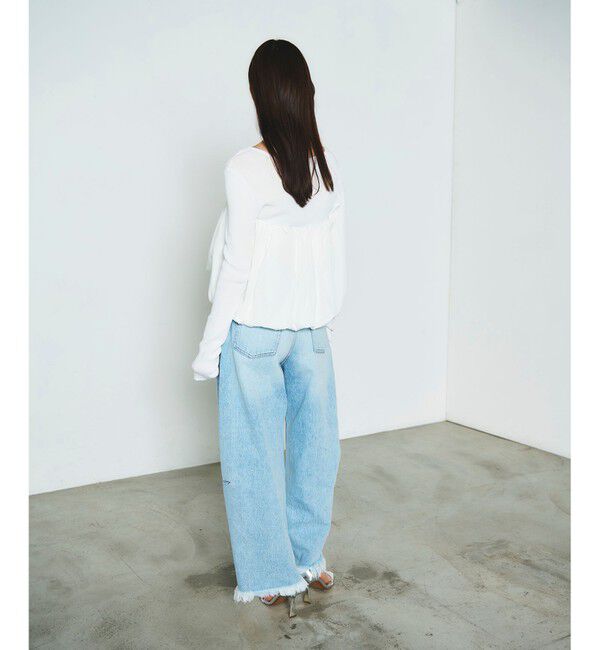 Diagram「タフタケープ付ニットトップ」|ニット・セーター|