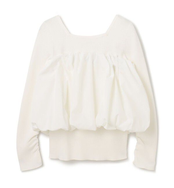 Diagram「タフタケープ付ニットトップ」|ニット・セーター|