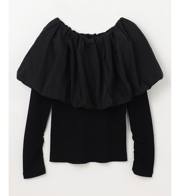 Diagram「タフタケープ付ニットトップ」|ニット・セーター|