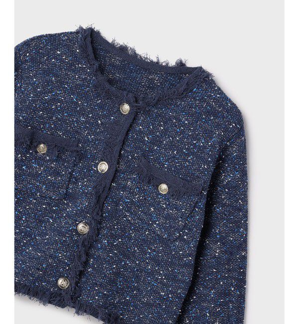 Diagram「ツイードニットカーディガン」|カーディガン|