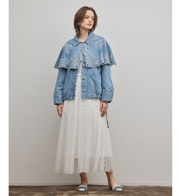 GRACE CONTINENTAL「ケープ付カバーオールジャケット」|その他|