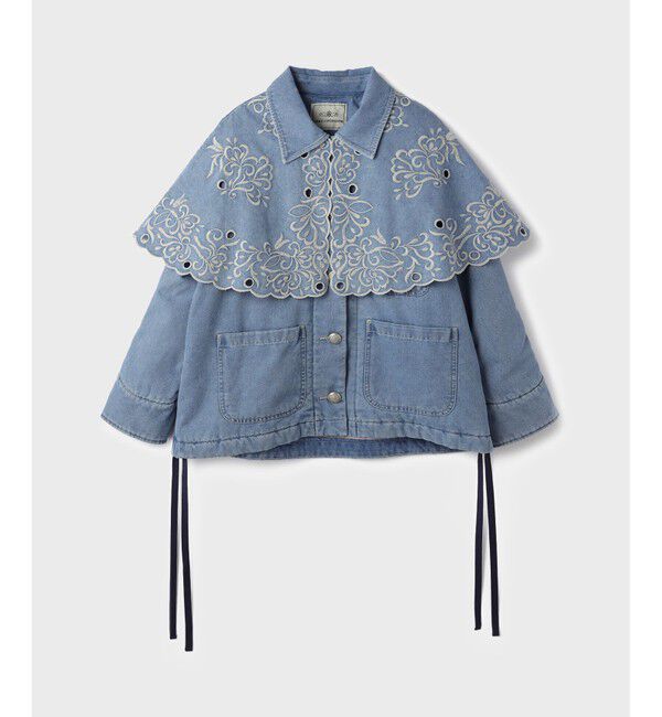 GRACE CONTINENTAL「ケープ付カバーオールジャケット」|その他|