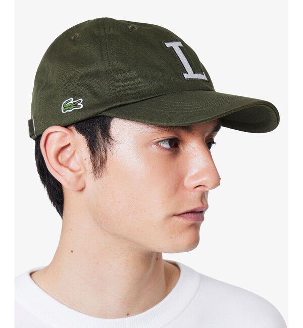 LACOSTE「コットンツイルLロゴキャップ」|キャップ・キャスケット|