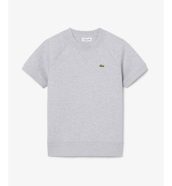 LACOSTE「ダブルフェイス半袖スウェット」|ニット・セーター|